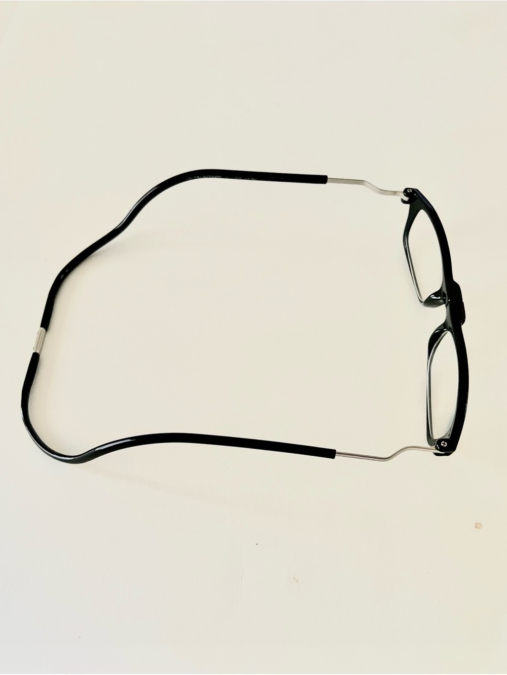 CliC Original Black Magnetic Reading Glasses +2.50 Neckband 6253388